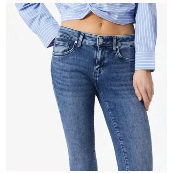 Mavi Alexa Jeans NWT Mid Rise Supersoft Skinny Stretch Retail $98 Women Sz 27/30 - Picture 5 of 14